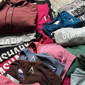 Gymshark Clothing Pallet – Wholesale Authentic Gymshark Activewear for Sale | 450-500 Units for $800